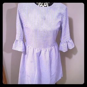 Seersucker dress NWT boutique purchase
